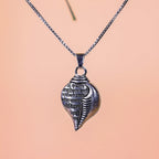 Krishna Vasudevaya Mantra Shankh Pendant Necklace