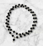 Silver Plated Karungali Mala