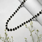 Silver Plated Karungali Mala