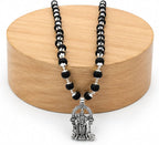 Karungali Malai with Silver Murugan Pendant